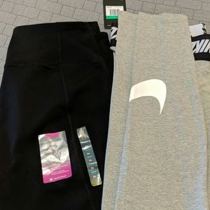 Nike tight fit and Tek gear shapewear XL